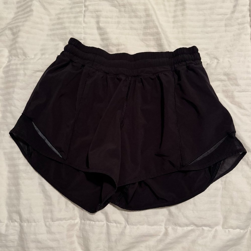 Lululemon Hotty Hot Black Shorts